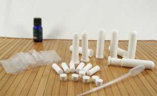 Aromatherapy Essential Oil INHALER Sniff Sticks Blank  