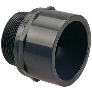 NIBCO 4504 Series PVC Pipe Fitting, Adapter, Schedule 80, 1/2 Socket 