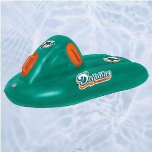    Miami Dolphins Inflatable Team Super Sled: Sports & Outdoors