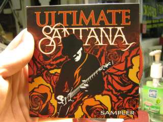 Carlos Santana CD LIMITED Ultimate Santana Sampler Rare  