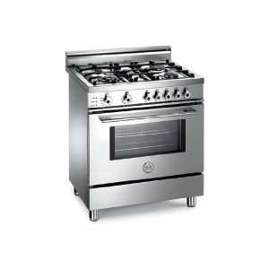   Stainless 30 Four Burner Electric Self Clean Oven