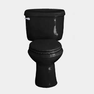   101.178 Yorkville Two Piece Pressure Assisted Elongated Toilet, Black