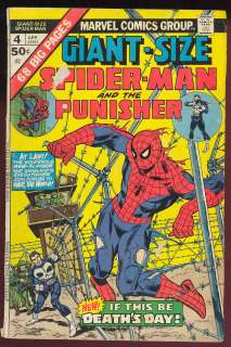 Marvel Comics, Giant Size Spider Man and Punisher #4  