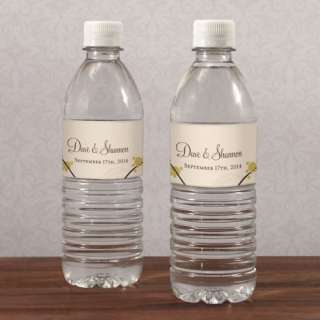   Love Bird Wedding Water Bottle Labels Stationery   8.5x1.75H