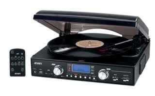    460 3 Speed Stereo Turntable  Encoding System AM/FM Stereo Radio
