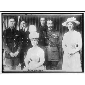 Reprint British royal family 1900: Home & Kitchen