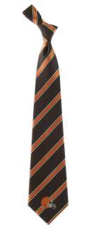 Cleveland Browns NFL Woven Polyester #1 Mens Tie  