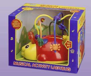 Megcos Toys Musical Activity Ladybug ~BRAND NEW~  