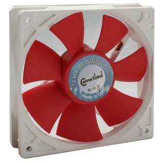   120mm) Case Fans for cooling large Full, or Mid tower PC, Red  