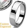 18 black masonic titanium ring beveled wedding band size 3 18 custom 