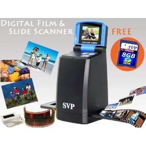   Digital Film & Slide Scanner w/ 2.4 LCD + AV Out