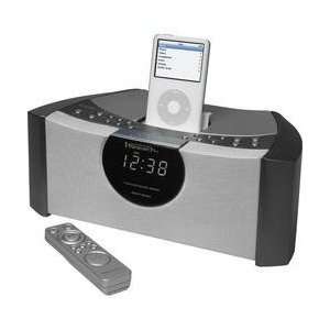  White SmartSet® Clock Radio With iPod® Dock 