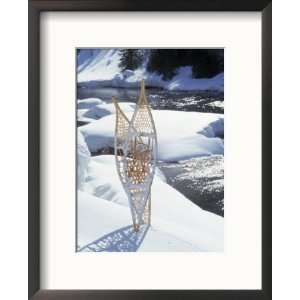  Snowshoes in Snow by River, Alaska Photos To Go Collection 
