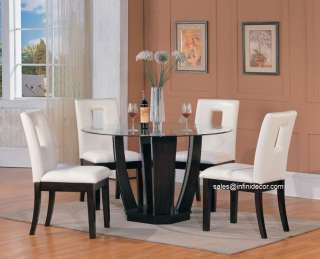   Top Dining Table Chair Set Modern Furniture AM1003010035 White  