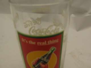 Vintage Coke Tall Drinking Glass Coca Cola  