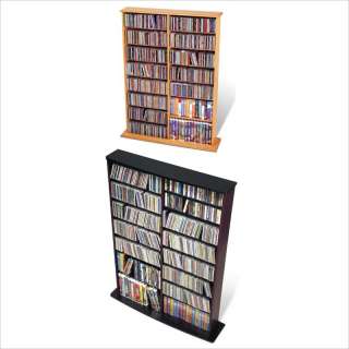 Prepac Double Width Wall Rack CD & DVD Media Storage 772398220185 