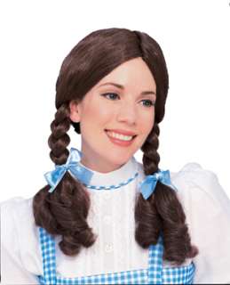 Dorothy from Wizard of Oz Brown Braided Wig  
