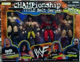   for a brand new MIB WWE WWF Championship Title Belt Series Collection