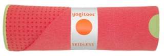 yogitoes® SKIDLESS® Yoga Mat Towel Tropical GUAVA NEW 180359002969 
