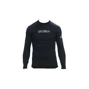 Oneill Basic Skins L/S Crew (Black) Medium   Wetsuits / Riding Tops 