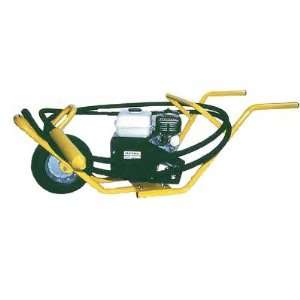 Gas Concrete Vibrator Power Unit with Wheelbarrow Mount and Head and 